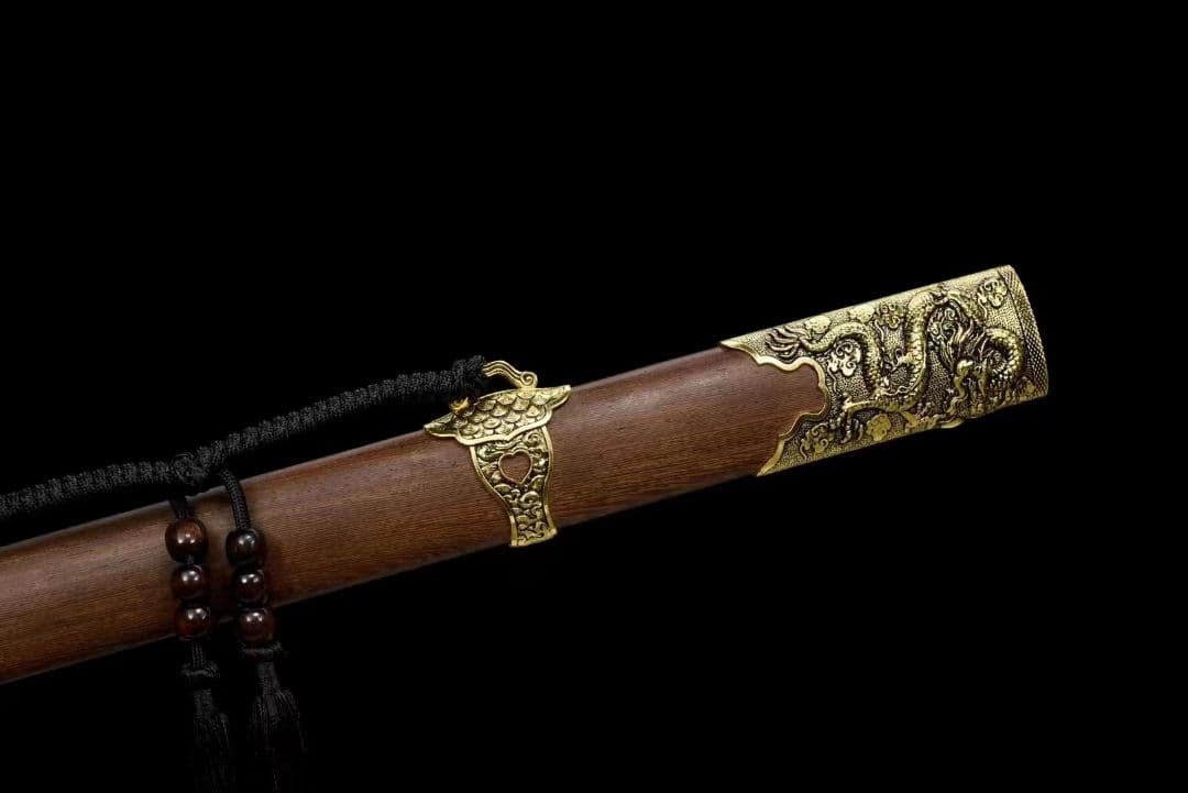 竜紋環頭刀 武具　刀装具　日本刀　模造刀   居合刀 横刀  直刀