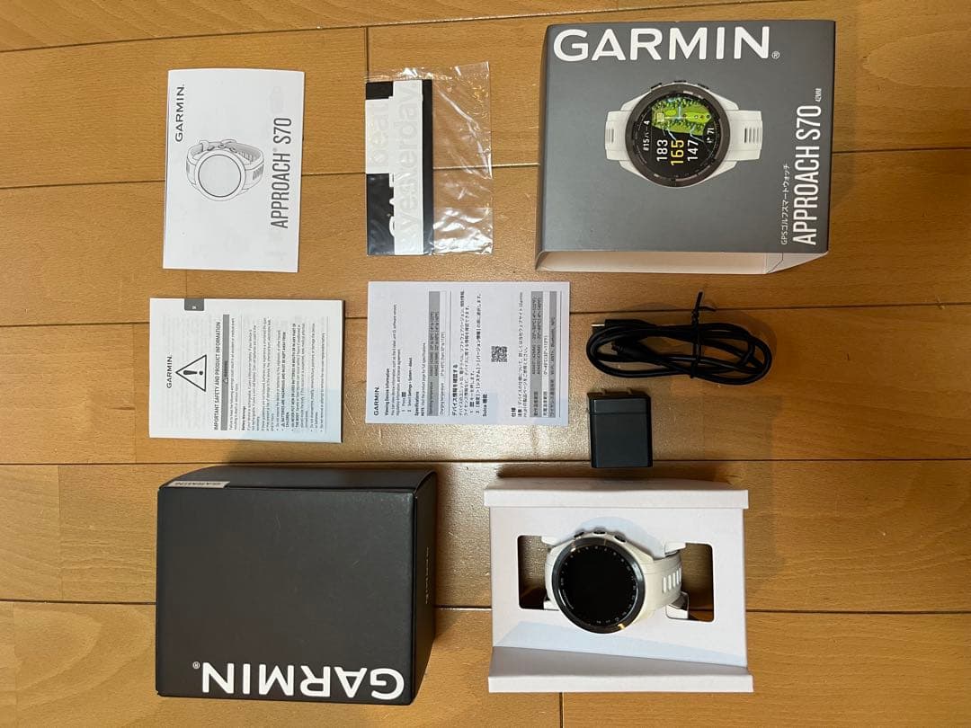 GARMIN APPROACH S70 42mm GPSゴルフウォッチ