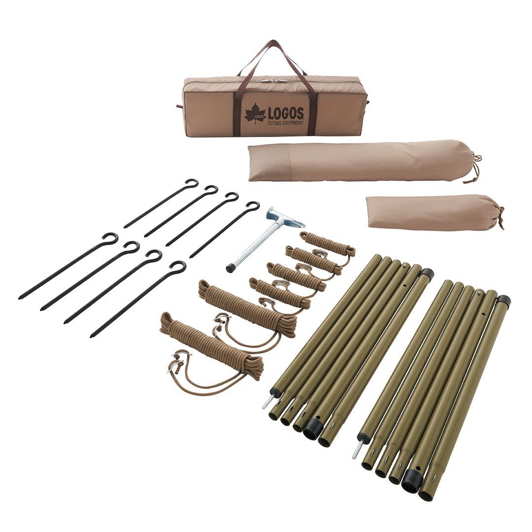 LOGOS ロゴスTradcanvas ソーラーヘキサタープ M-BB セット