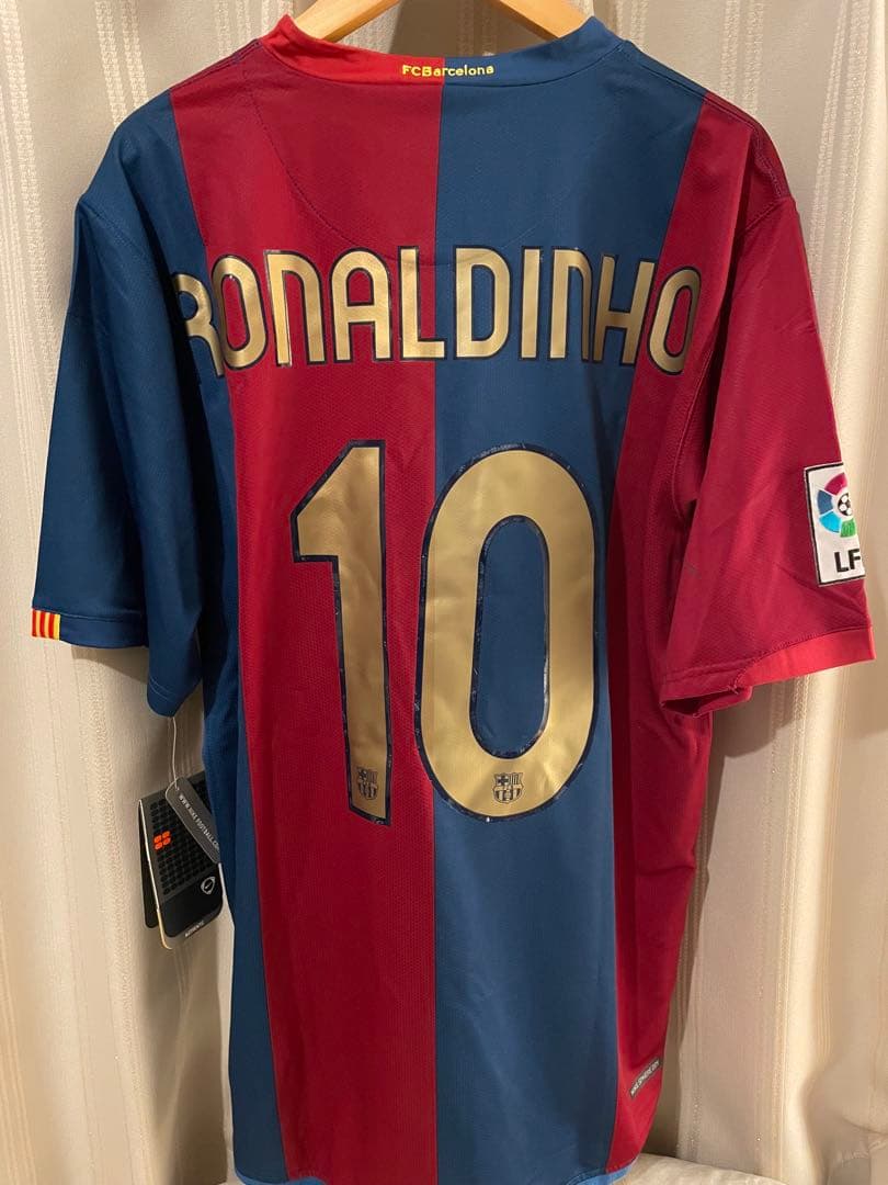 【新品(難あり)】バルセロナ 06/07 #10 ロナウジーニョ ユニフォーム