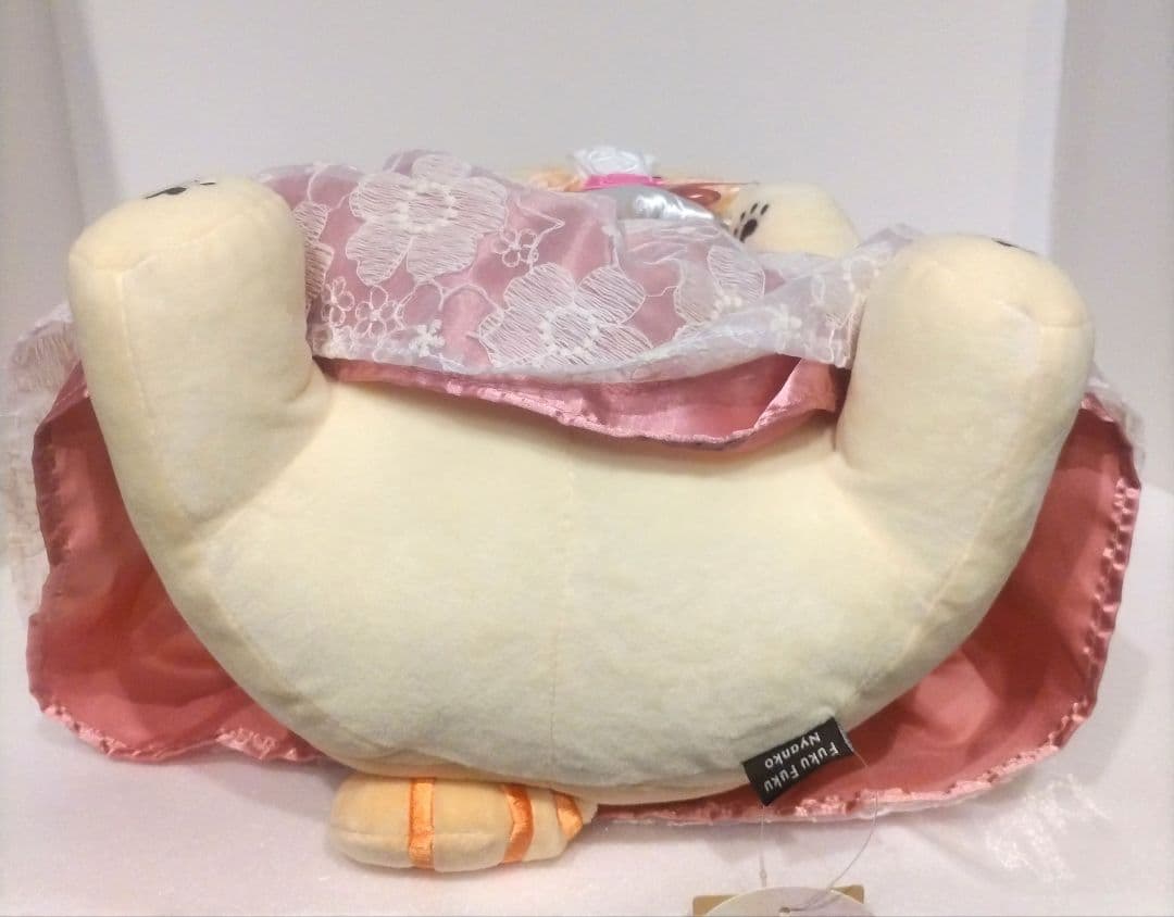 ふくふくにゃんこ ビッグ ブライダル ぬいぐるみ スコア 特大 ウェディング 猫