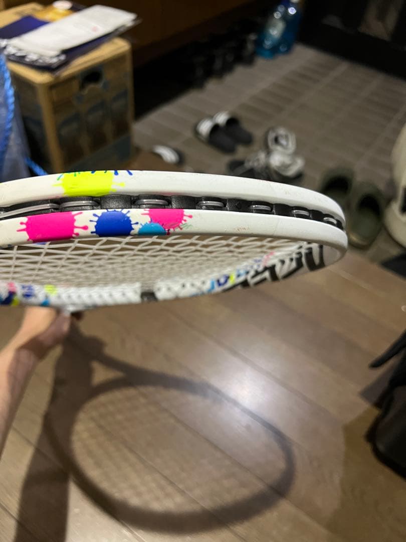 軟式テニス　ジュニア用と大人用