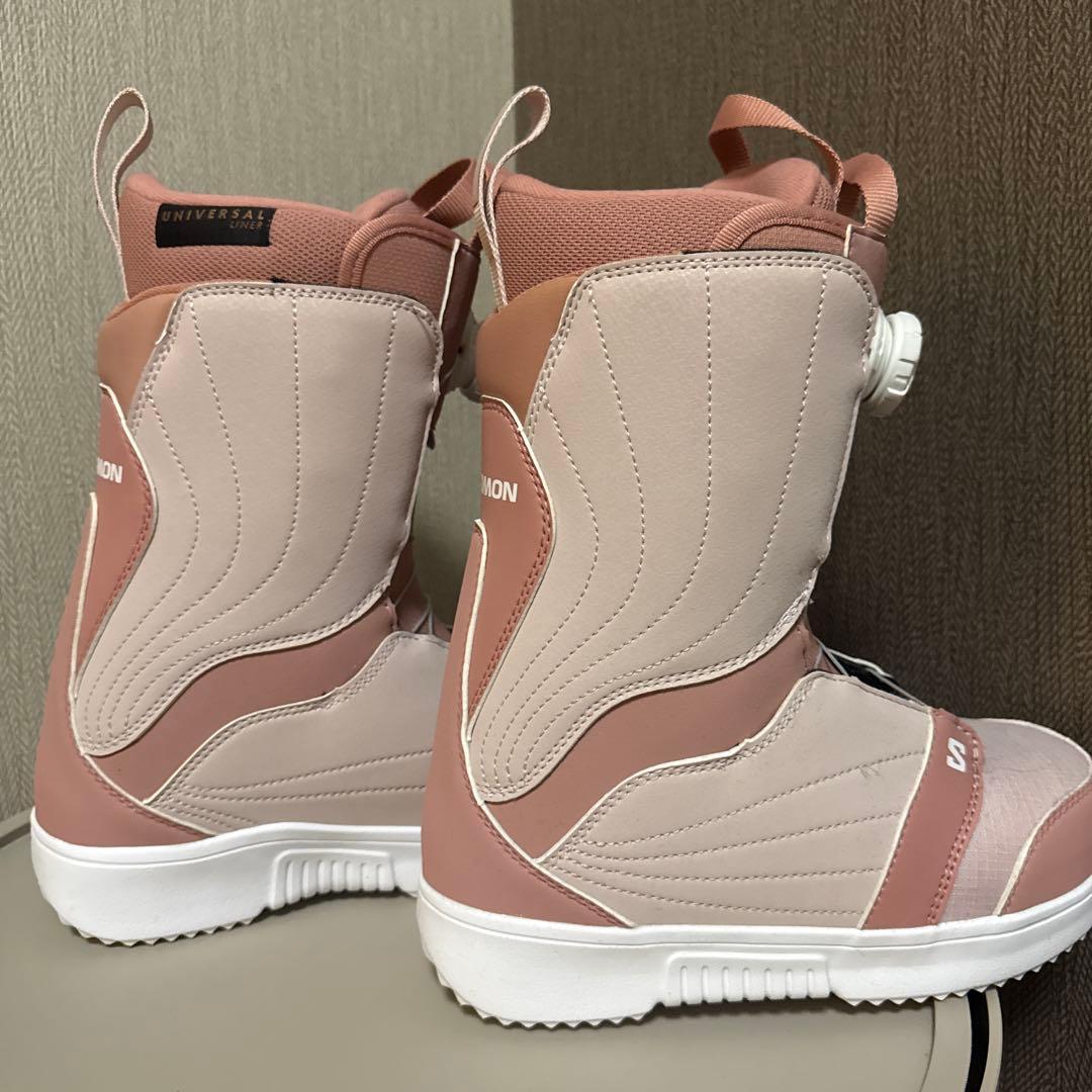 SALOMON スノーボード　ブーツ　PEARL BOA レディース ピンク