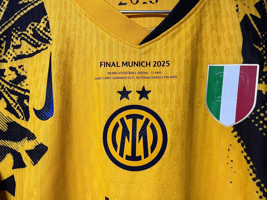 正規品　24-25 インテル　3rd オーセンティック　CL決勝マッチデー付