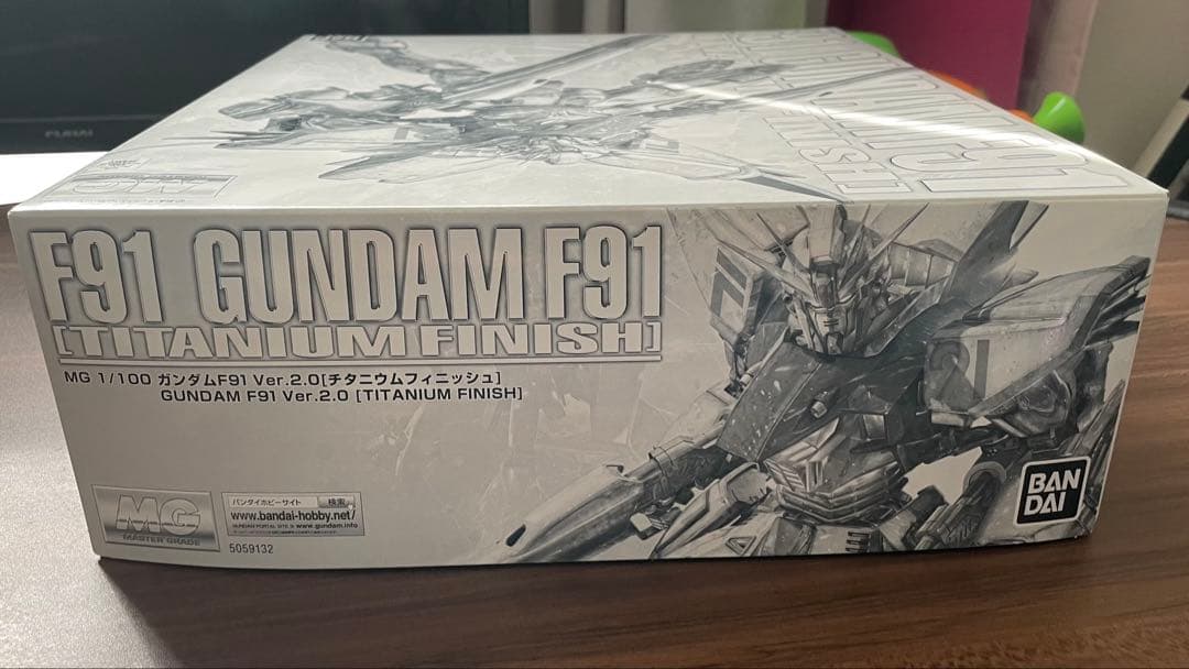 MGガンダムF91 Ver.2.0 ［チタニウムフィニッシュ］