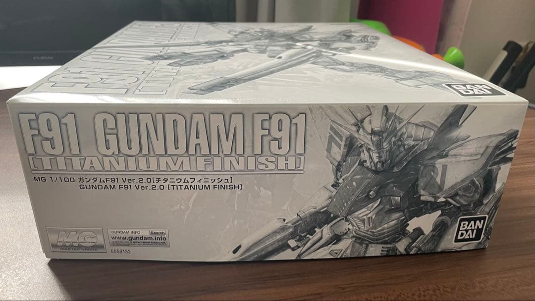 MGガンダムF91 Ver.2.0 ［チタニウムフィニッシュ］