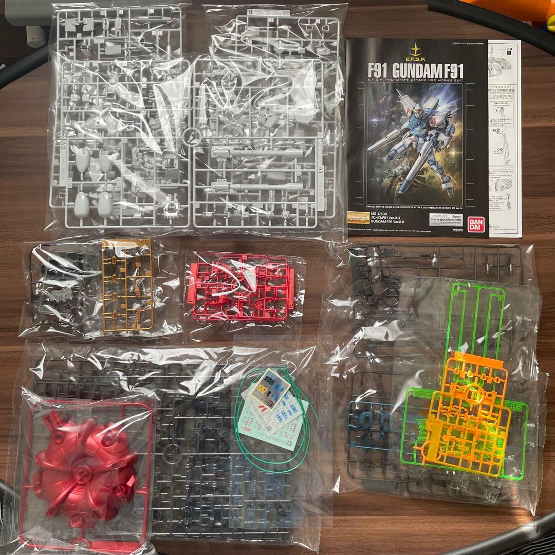 MGガンダムF91 Ver.2.0 ［チタニウムフィニッシュ］