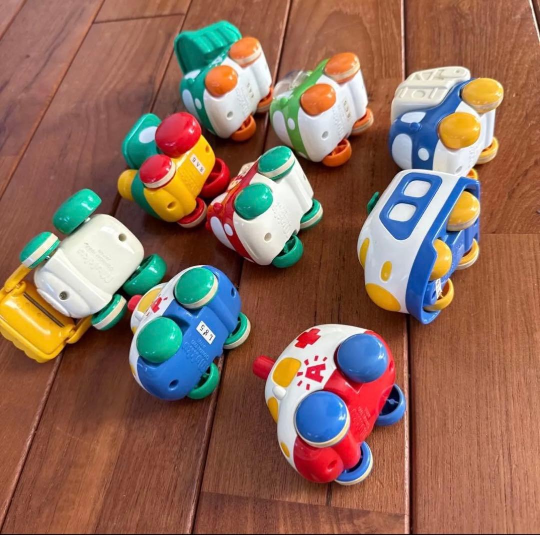 mukku バンダイ　日本製　おもちゃ　乗り物　レトロ　知育玩具