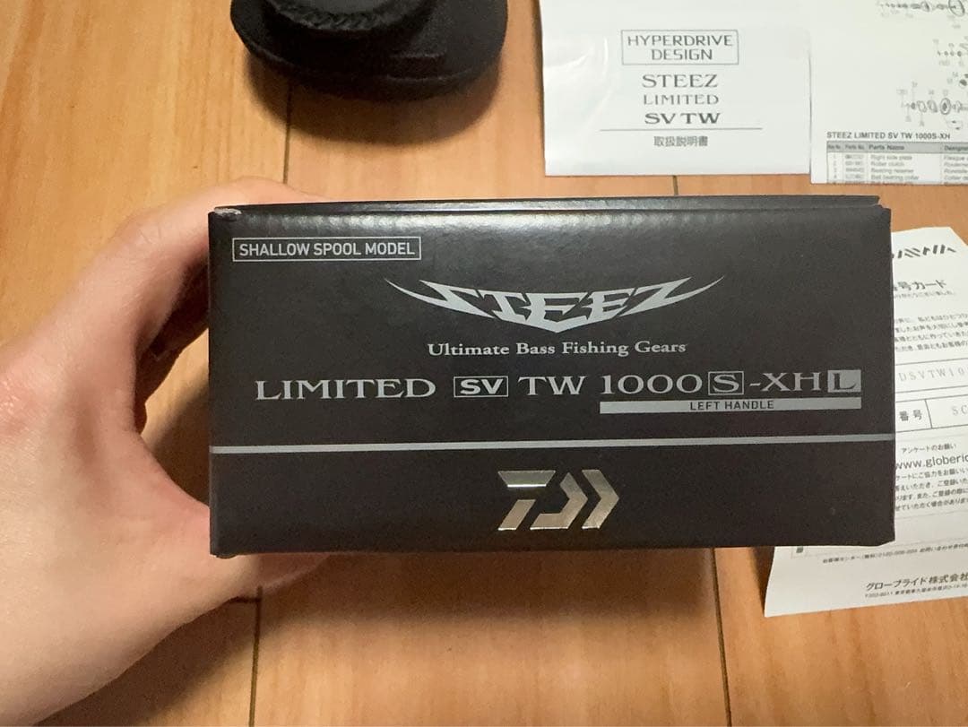 Daiwa スティーズリミテッド ＳＶ ＴＷ １０００Ｓ－ＸＨＬ
