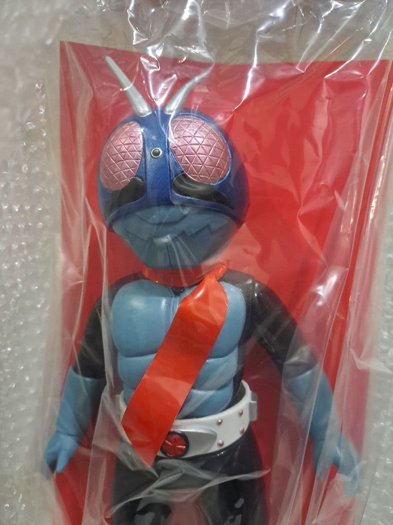 メディコム東映レトロソフビ★キングサイズ 旧1号仮面ライダー★未開封/ブルマァク