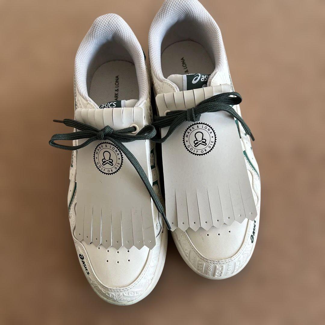 マーク＆ロナ×アシックス　スパイクレスシューズ　25cm