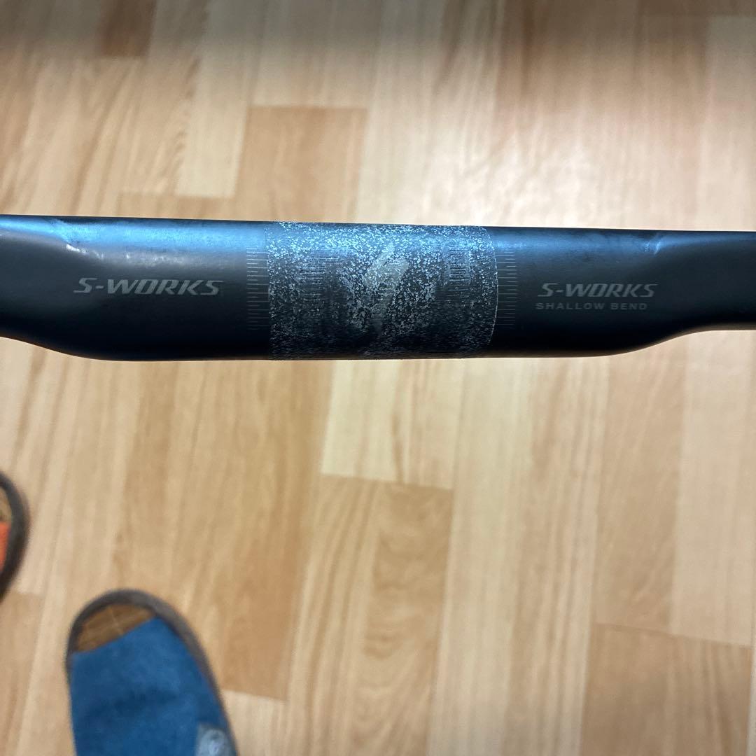 S-works shallow bend カーボンハンドル