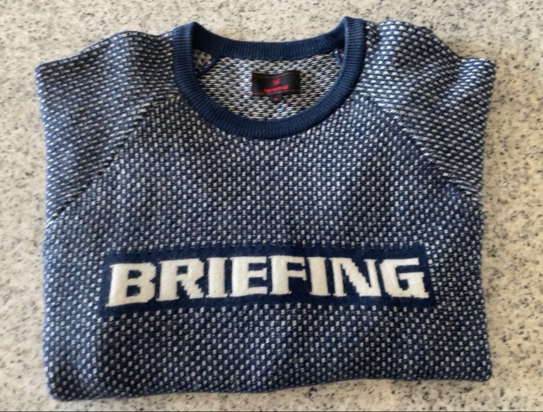 BRIEFING ゴルフ セーター ネイビー　XL