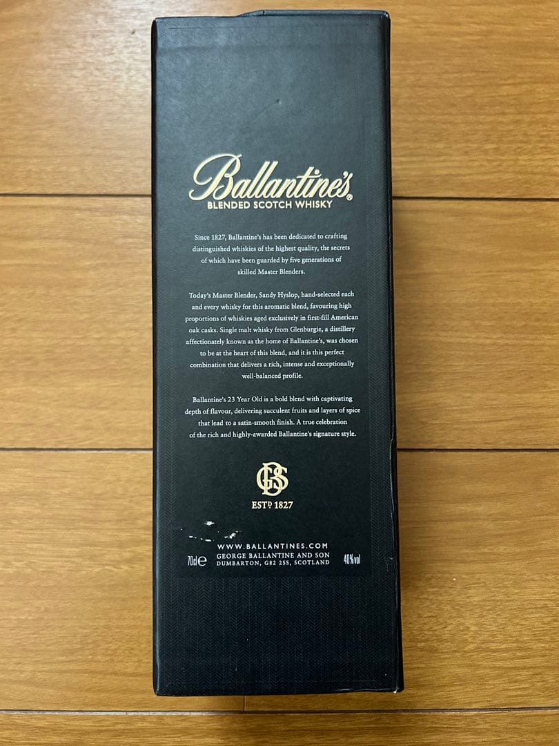 Ballantine's 23年 バランタイン 23年 700ml 新品