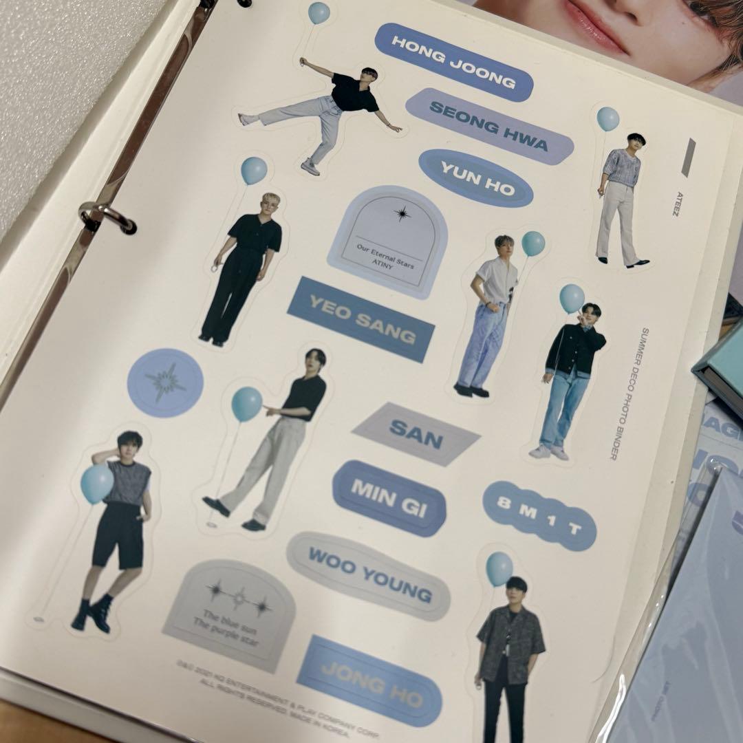 ATEEZ ウヨン SUMMER MD　6点コンプセット