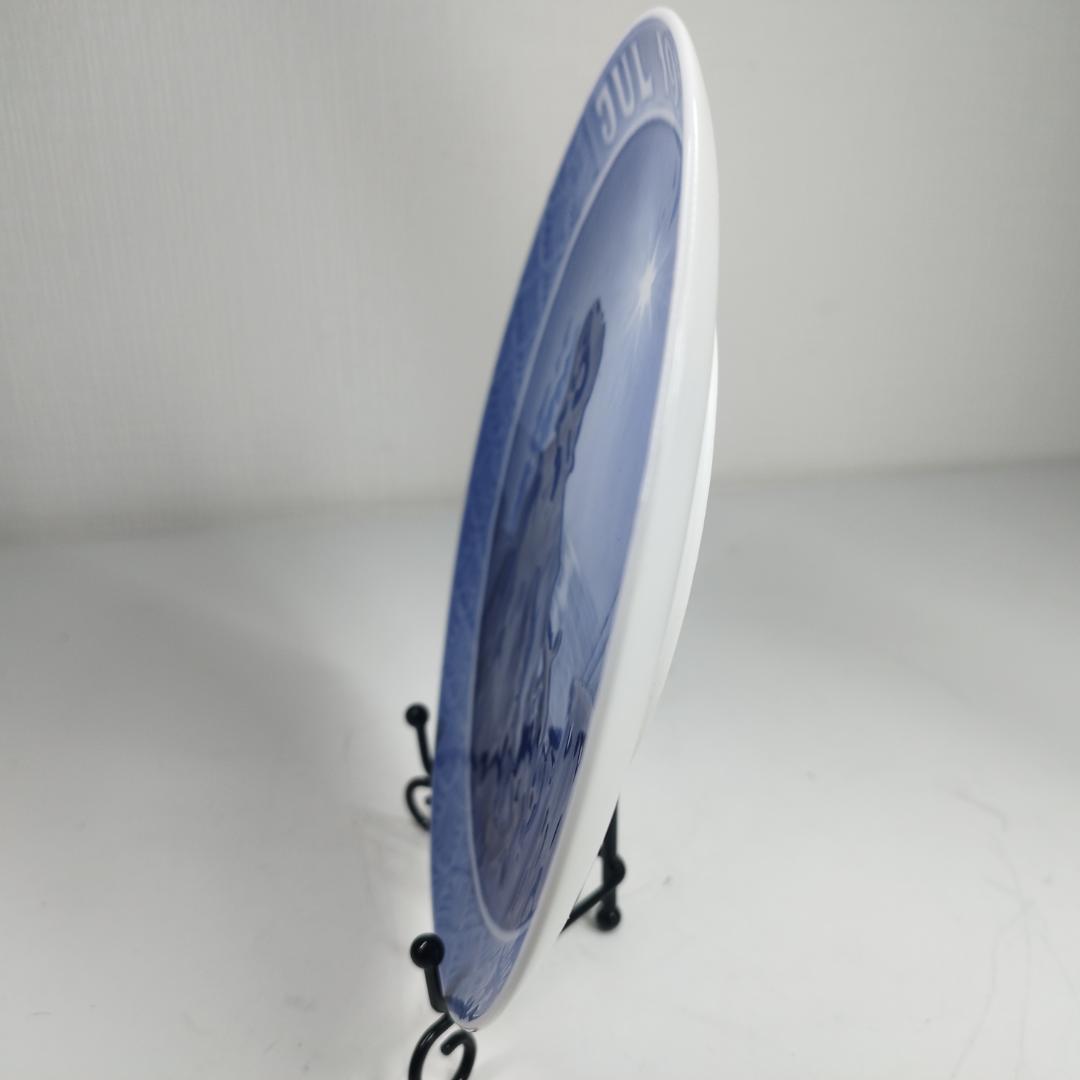 ロイヤルコペンハーゲン イヤープレート 1927年 クリスマスの夜に舵 IAb6