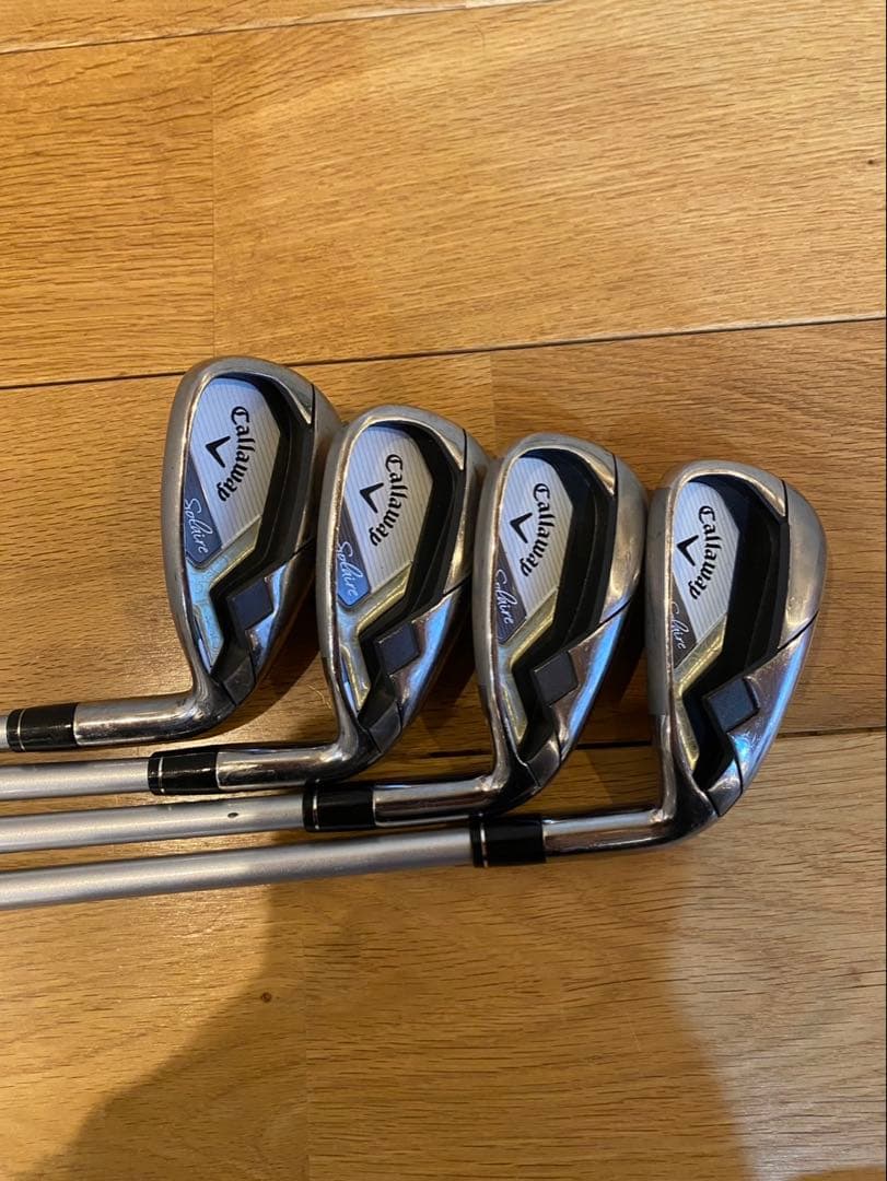 Callaway SOLAIRE ハーフセット レディース ゴルフ