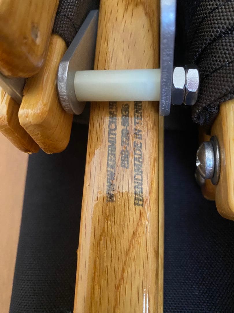 新品未使用 刻印あり カーミットチェアオークブラウン ヒジラクセット アメリカ製