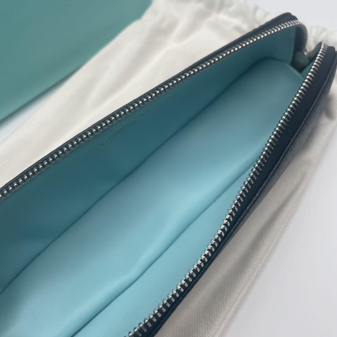 未使用級　TIFFANY&Co.　ティファニー　ペンケース　筆箱　黒　箱　保存袋