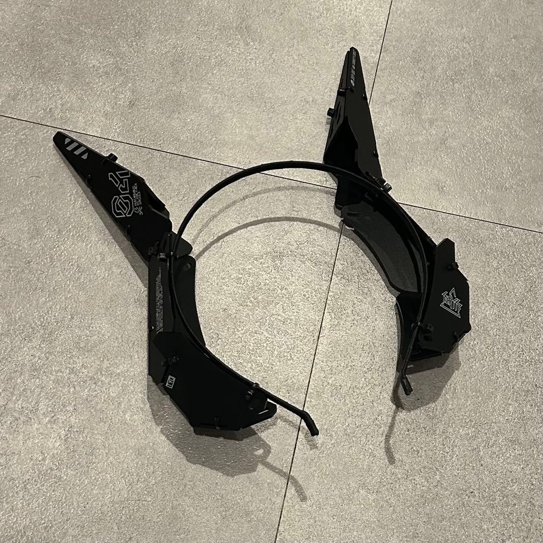 【中央町戦術工芸】衝角ユニット_type04 black