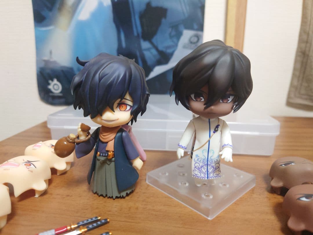 FGO 岡田以蔵 アルジュナ ねんどろいど まとめ 箱無し スタンド欠品