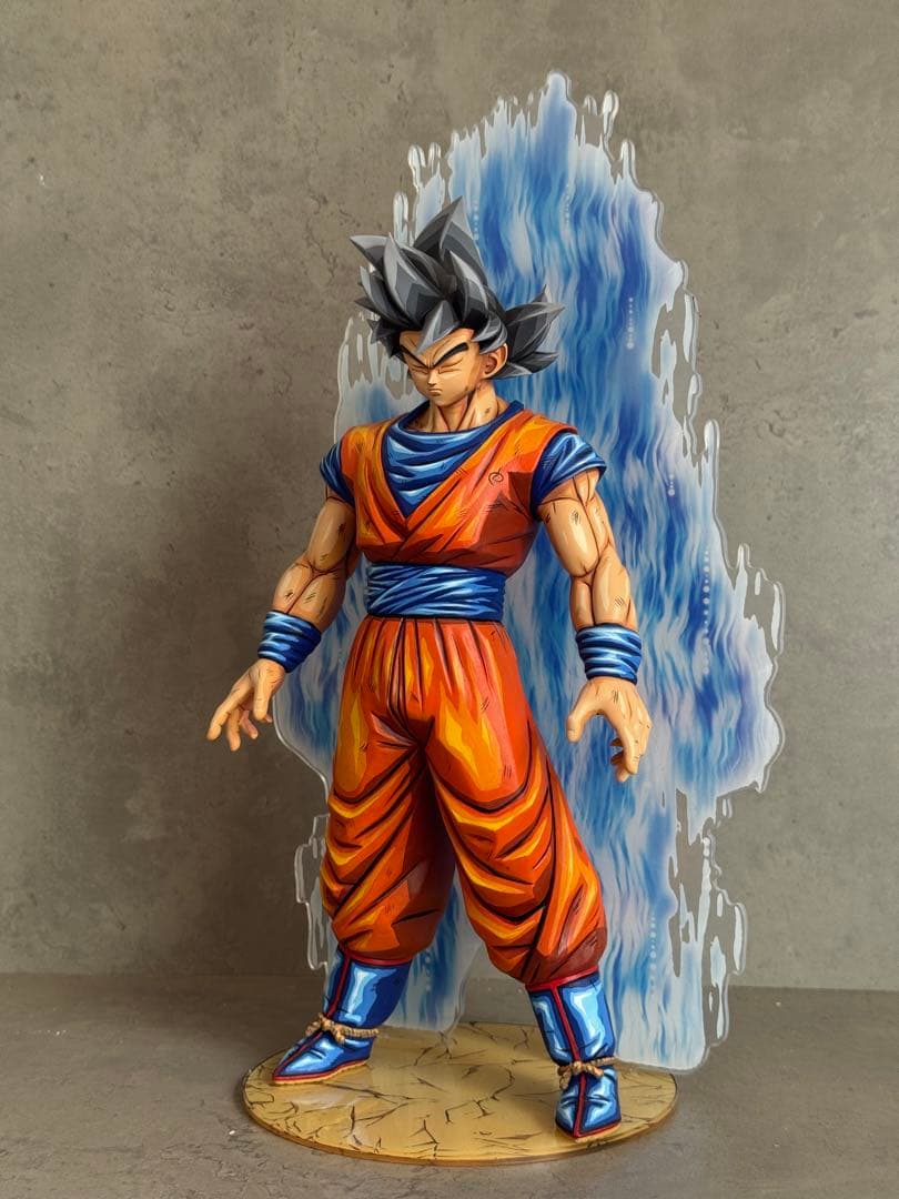 ran_sドラゴンボール孫悟空フィギュア（背景パネル付き）