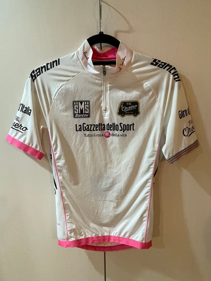 Paul Smithデザイン ジロデイタリアジャージSantini　サイズM