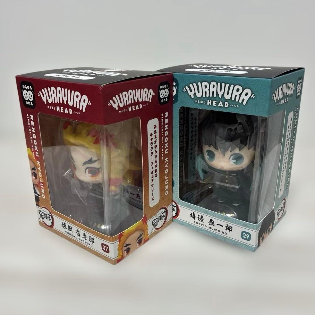 鬼滅の刃 ゆらゆらヘッド フィギュア　　　　　　　4個セット