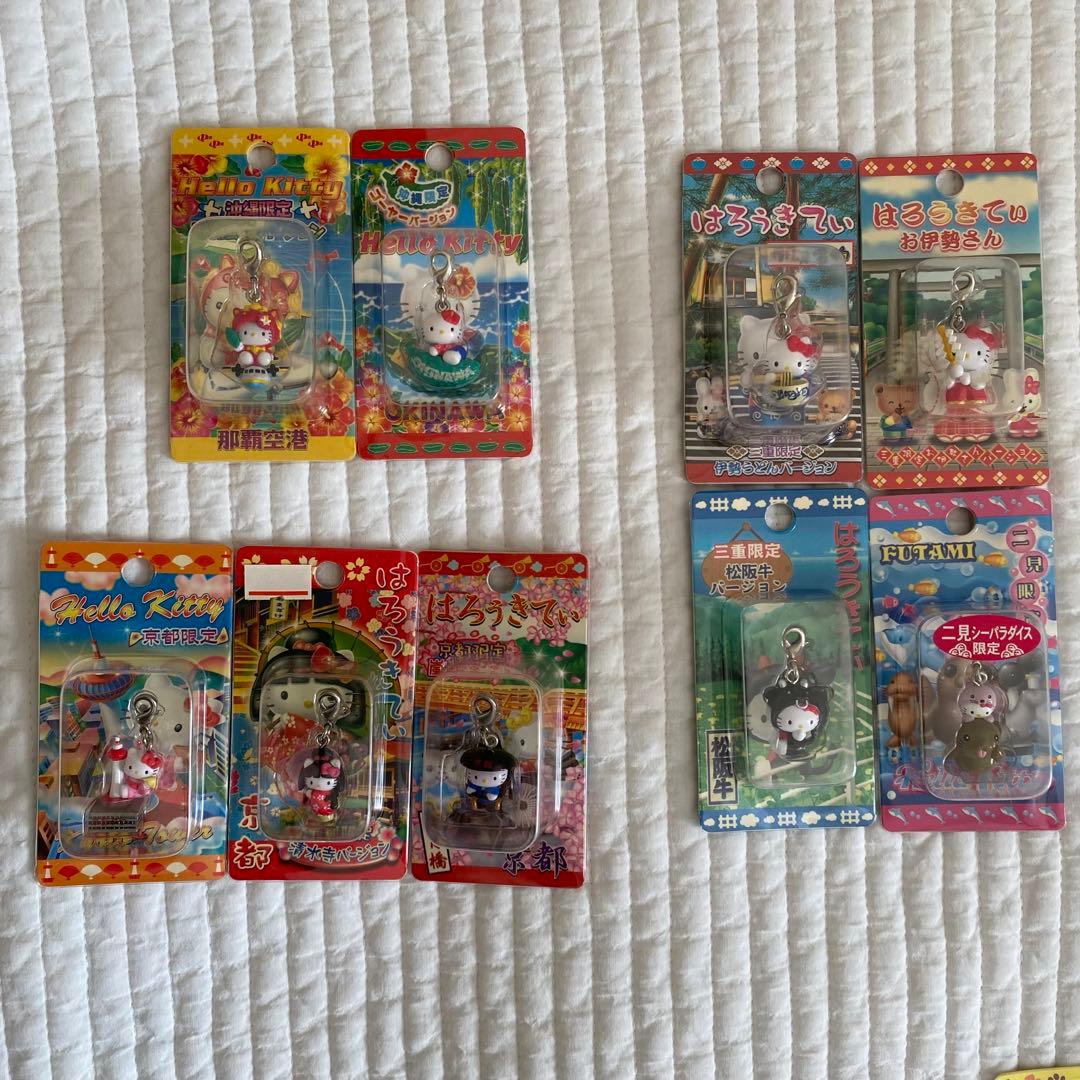 【バラ売り不可】ご当地キティ　チャーム　根付け　58個まとめ売り