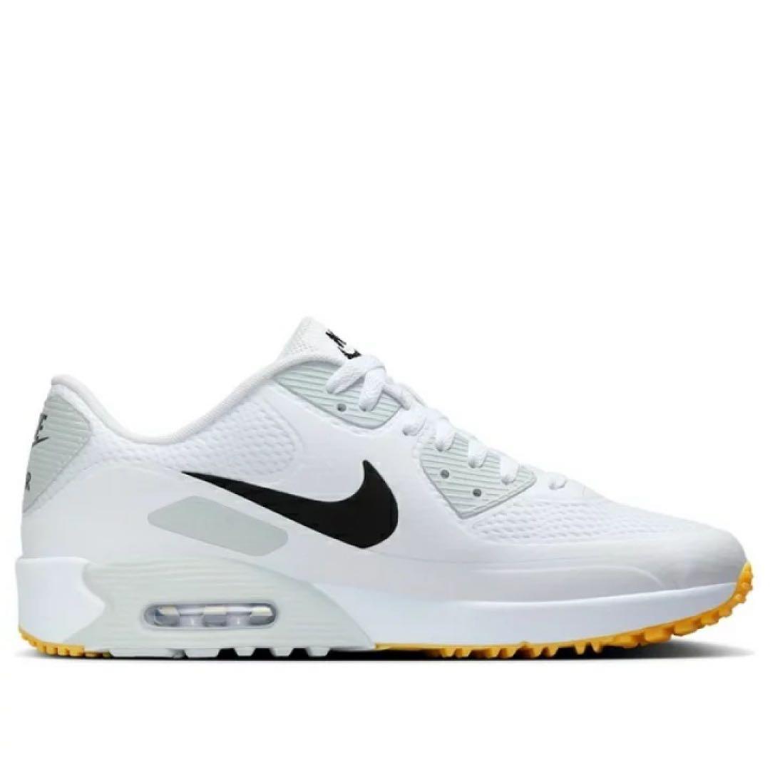 ナイキ ゴルフ 28cm エアマックス 90 シューズ スパイク 靴 白