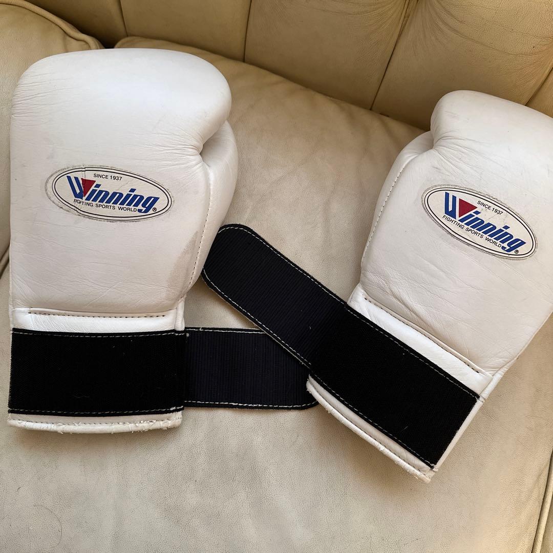 ☆★Winning ウィニングボクシンググローブ 10oz ホワイト☆★正規品
