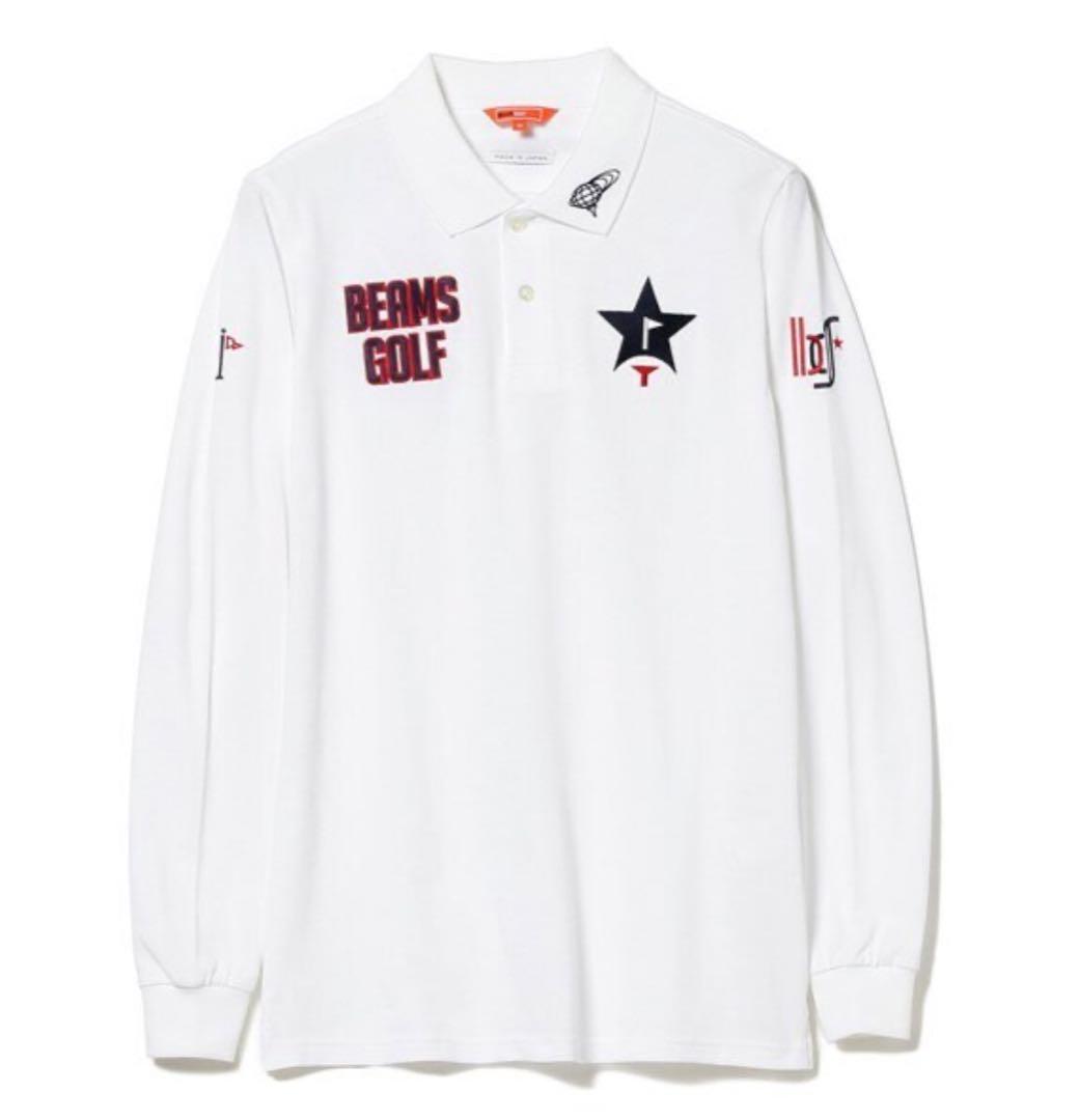 BEAMS GOLF ORANGE LABEL 長袖ポロシャツ