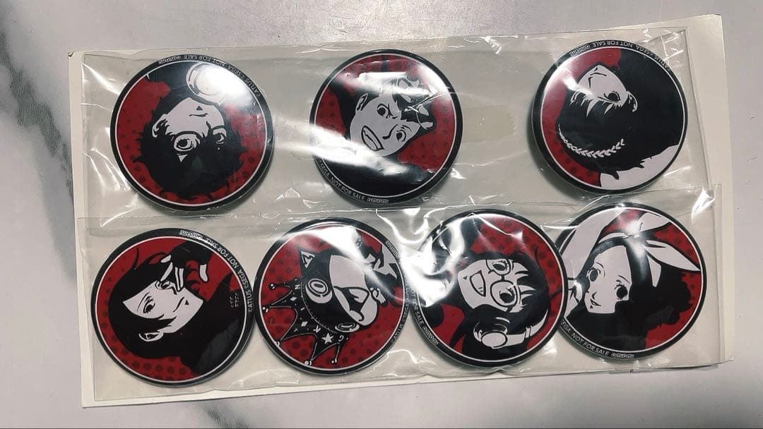 ペルソナ5 ダンシング・スターナイト 缶バッジ あみあみ 特典 限定