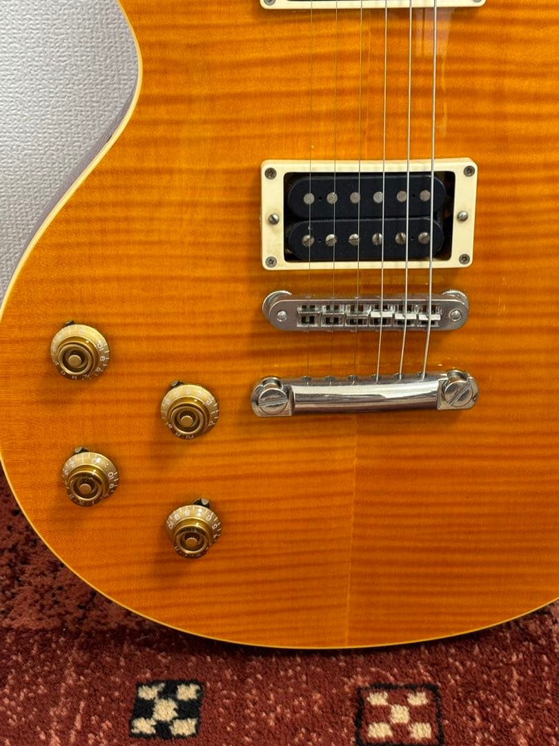 BURNY SUPER GRADE MODEL レスポール トラの目レフティー