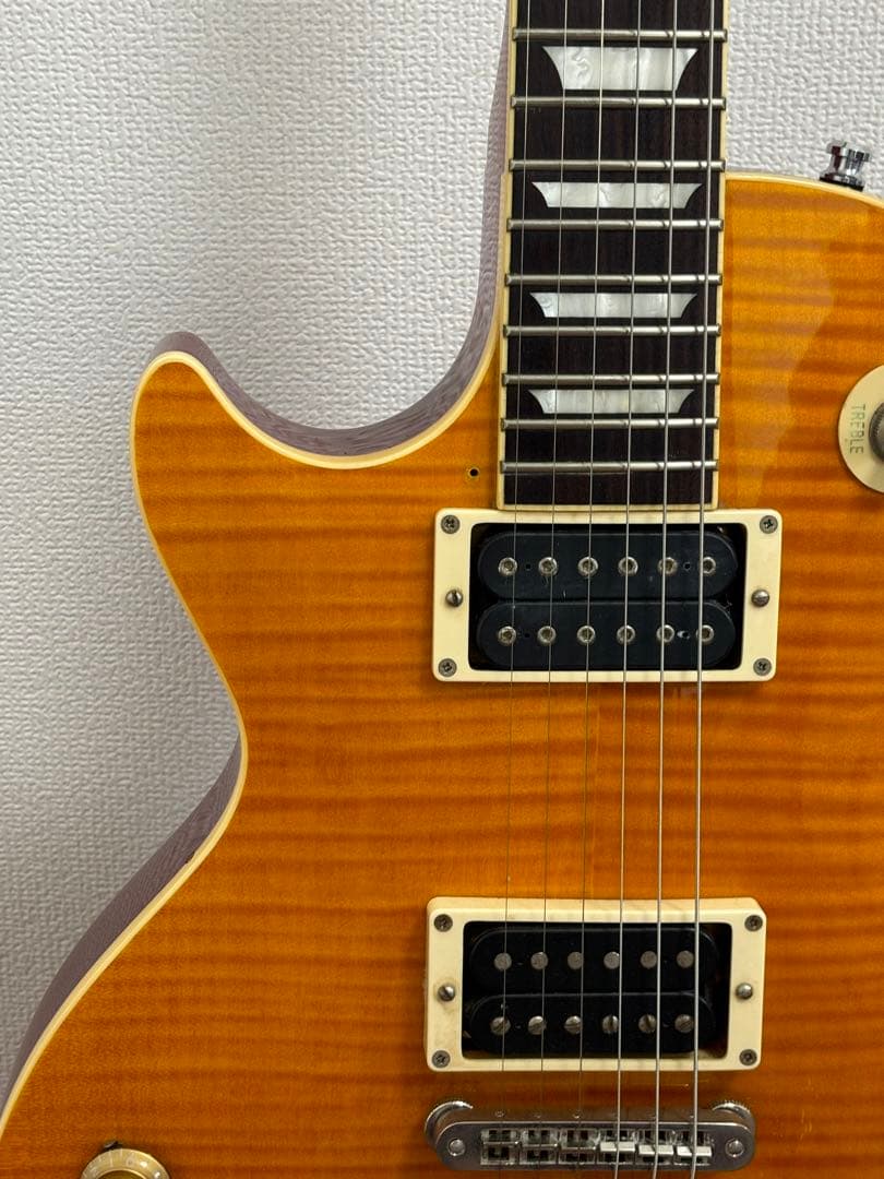 BURNY SUPER GRADE MODEL レスポール トラの目レフティー