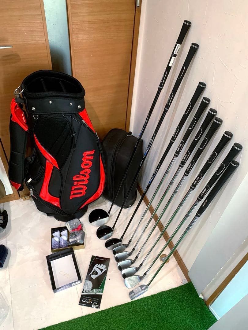 メンズ　ゴルフクラブ 本格セット　ビリエット　ウィルソン　優しい