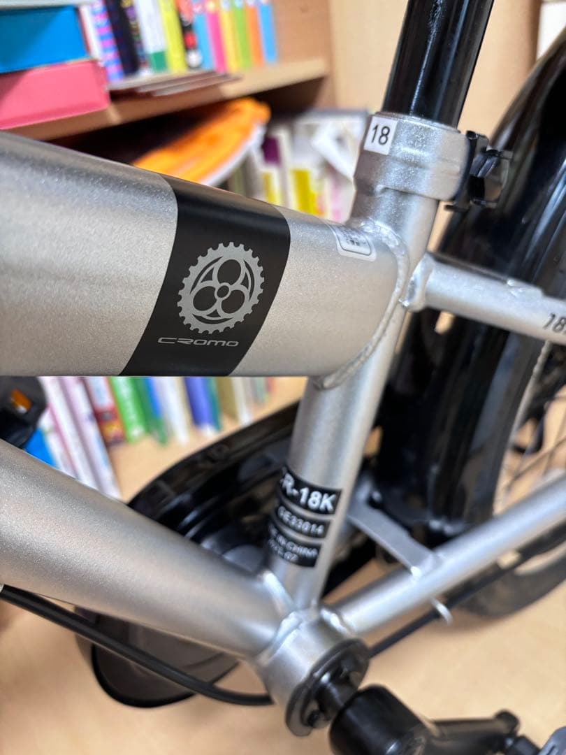 【2025/1/2購入】幼児用自転車 Cromo 18インチ 折り畳み補助輪