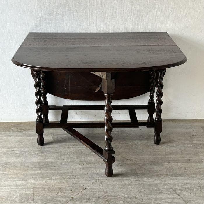 イギリス アンティーク 家具 ゲートレッグテーブル 1930年頃 634A
