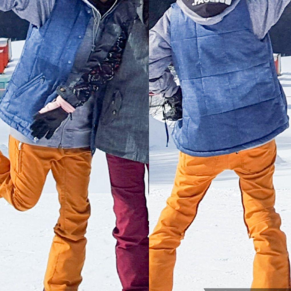 スノーボードウェア ベスト 3点セット ウェア スノーボード お洒落 S