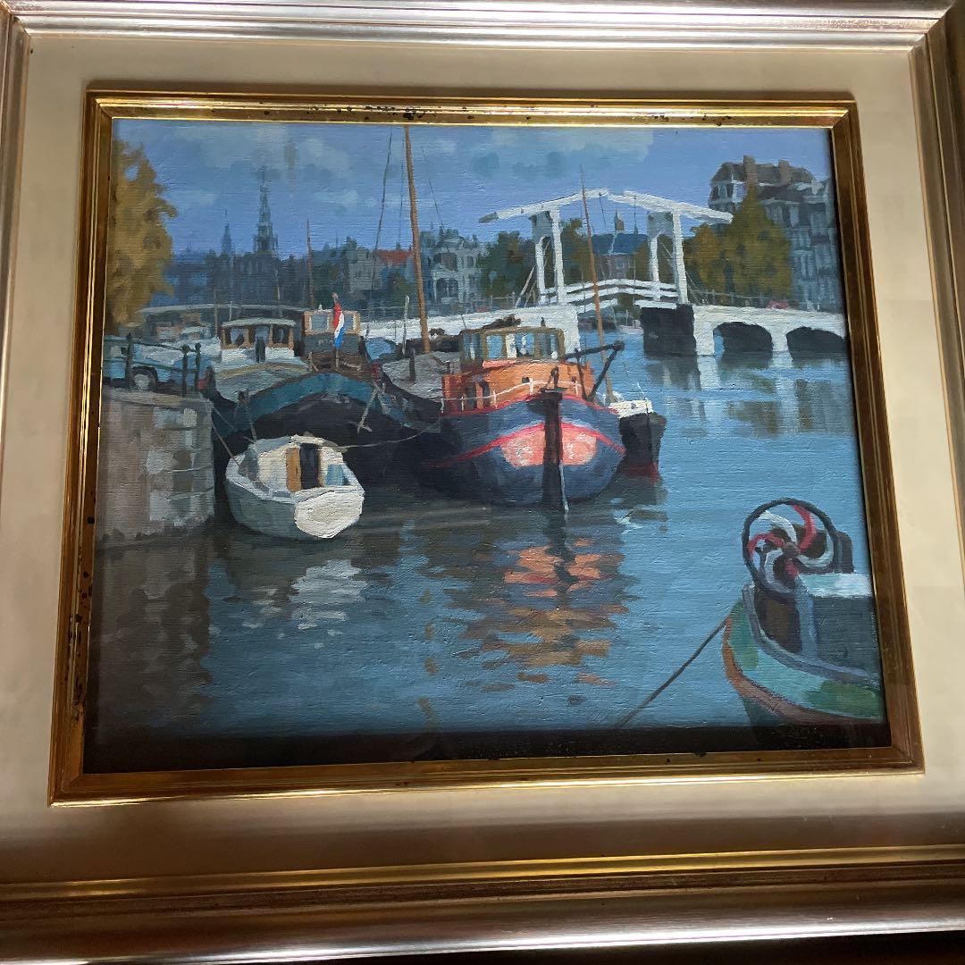 三浦貞雄作　【アムステルダム】