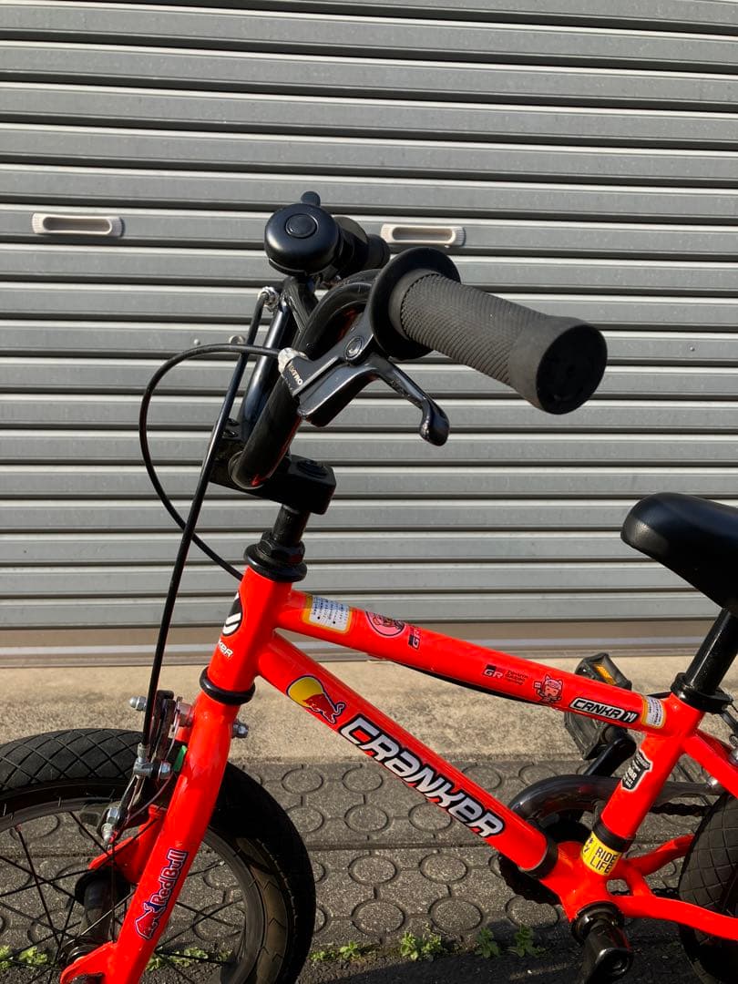 Badass company 　CRANKER 幼児用自転車 赤14インチ