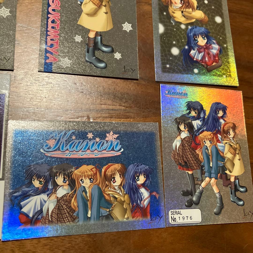 新品未使用　激レア　Kanon カノン　プレミアムトレカ　シリアルNo.1976