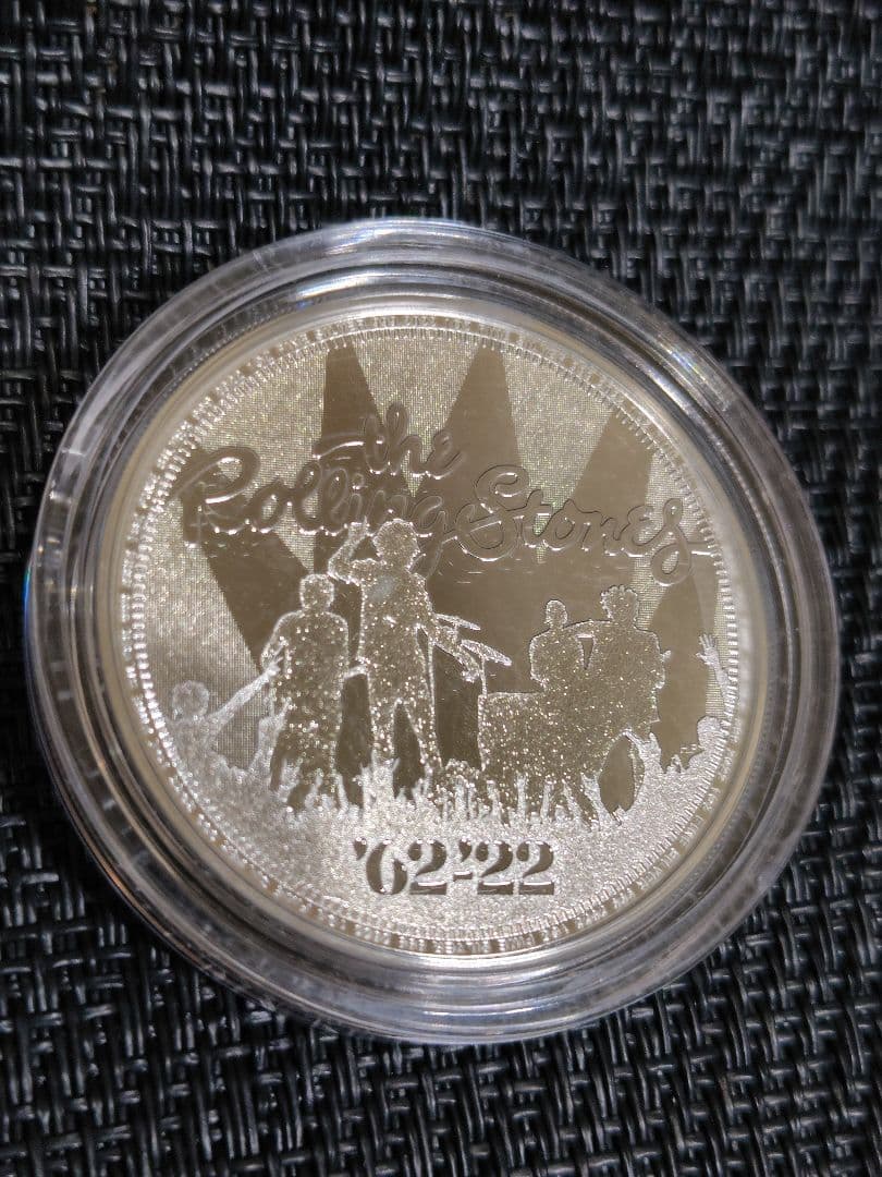 The Rolling Stones 40周年記念銀 1トロイオンス