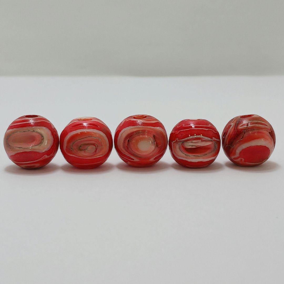 鶴天 提げ物 緒締 5個セット 直径13～14.5㎜ 総重量17.7g　ね