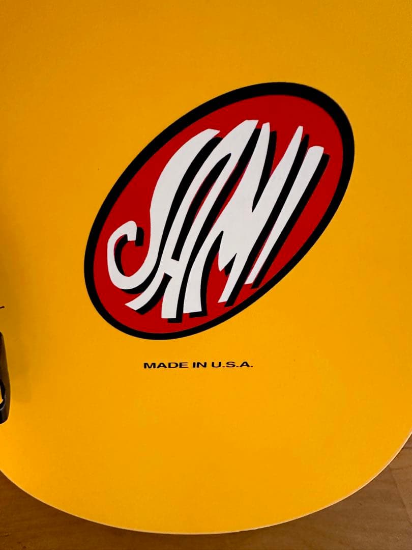 希少 USA製 SAMI スノーボード｜廃盤ブランド｜ビンディング＋ケース付き｜