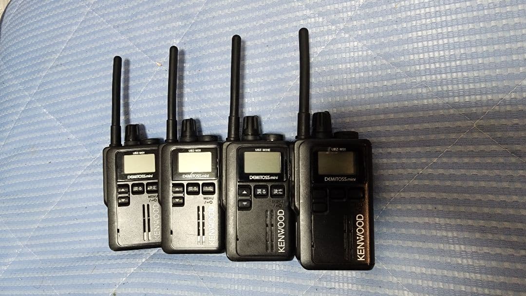 【値下げ】KENWOOD　特定小電力トランシーバー　インカム