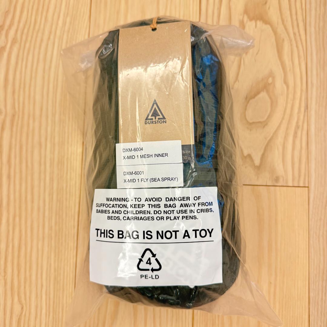 ★新品 Durston X-Mid 1 ULテント 720g カナダ直輸入