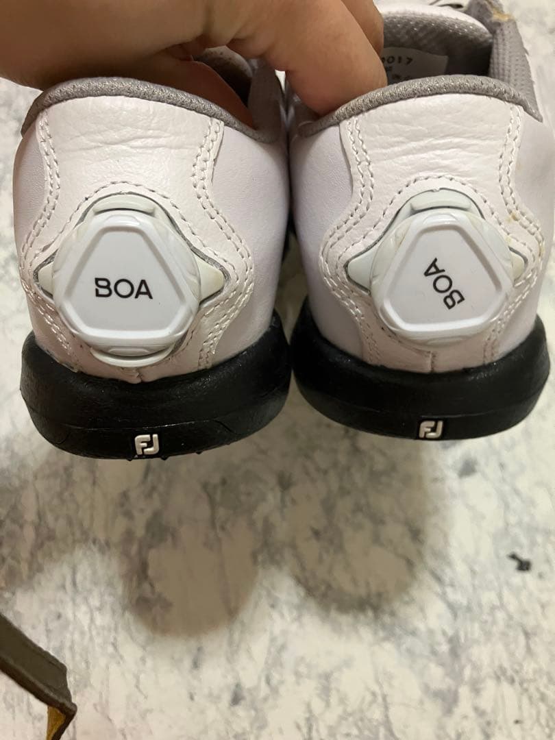 FootJoy BOA ゴルフシューズ 女性用 ホワイト