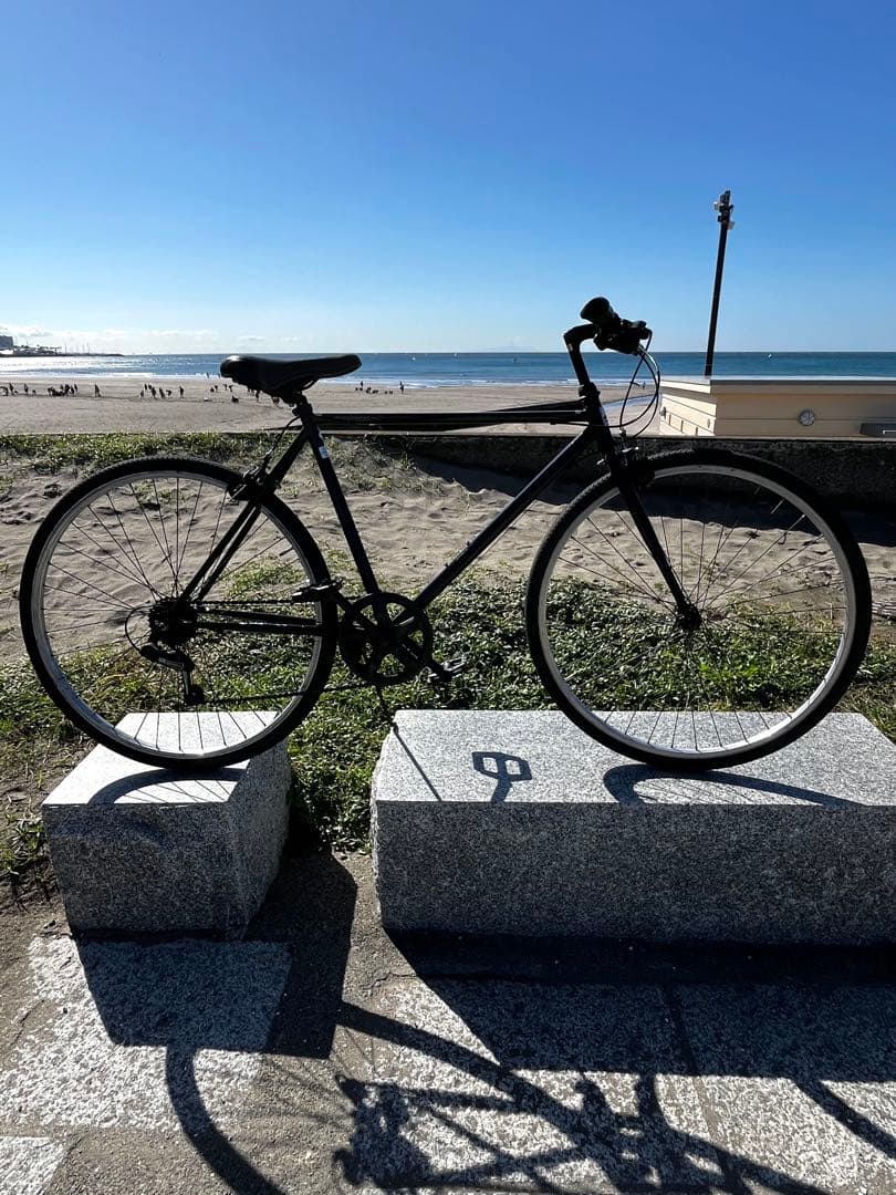 RIPSTOPクロスバイク新品タイヤ新品チューブ新品リムバンド不具合無し。