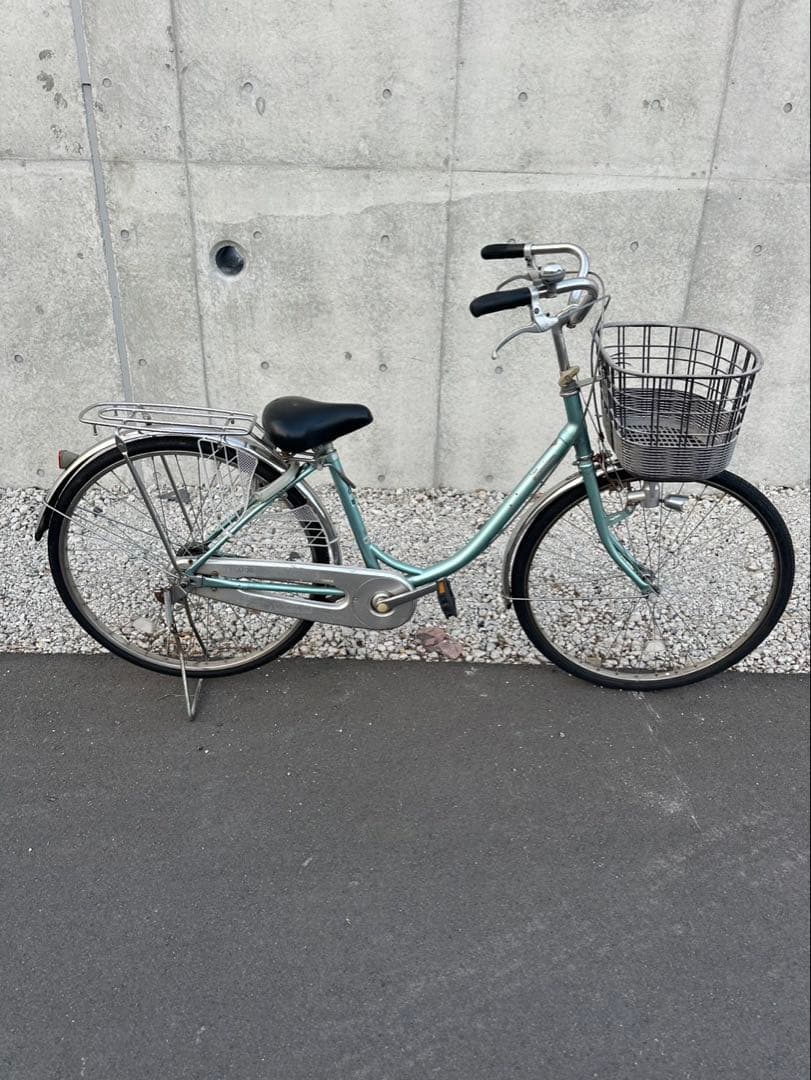 R55 愛知 ブリヂストン B2E E60U エブリッジ 26インチ 水色